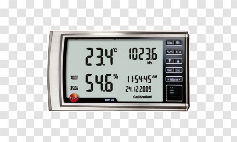 Thermohygrometer Humidity Measurement Dew Point - Pedometer - Temperature Transparent PNG