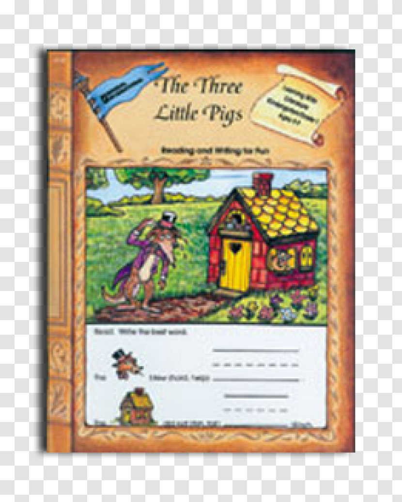 Literature Reading Writing The Little Red Hen Three Pigs - Advertising - Straw House 3 Transparent PNG