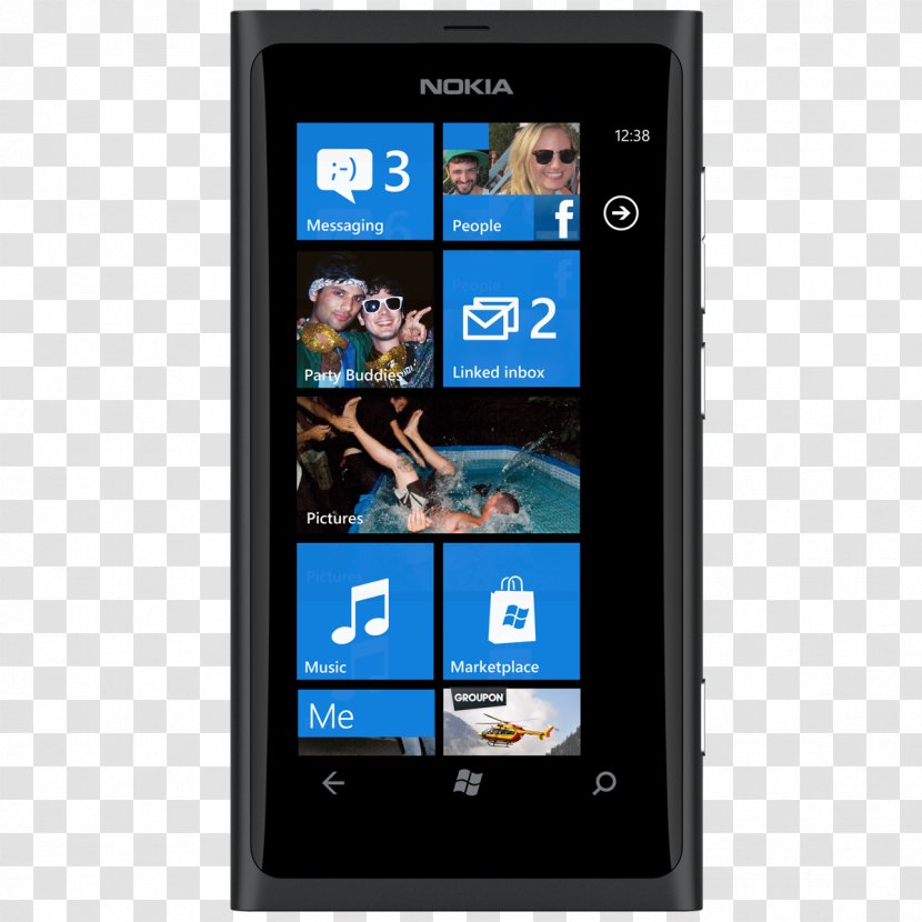 Nokia Lumia 800 710 920 諾基亞 - Telephone - Smartphone Transparent PNG