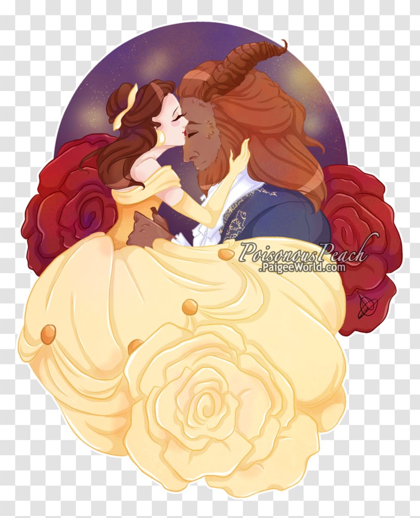 Belle YouTube Drawing Ariel - Petal - Beauty And The Beast Transparent PNG