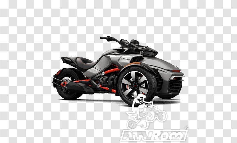BRP Can-Am Spyder Roadster Motorcycles Touring Motorcycle Vehicle - Automotive Wheel System Transparent PNG