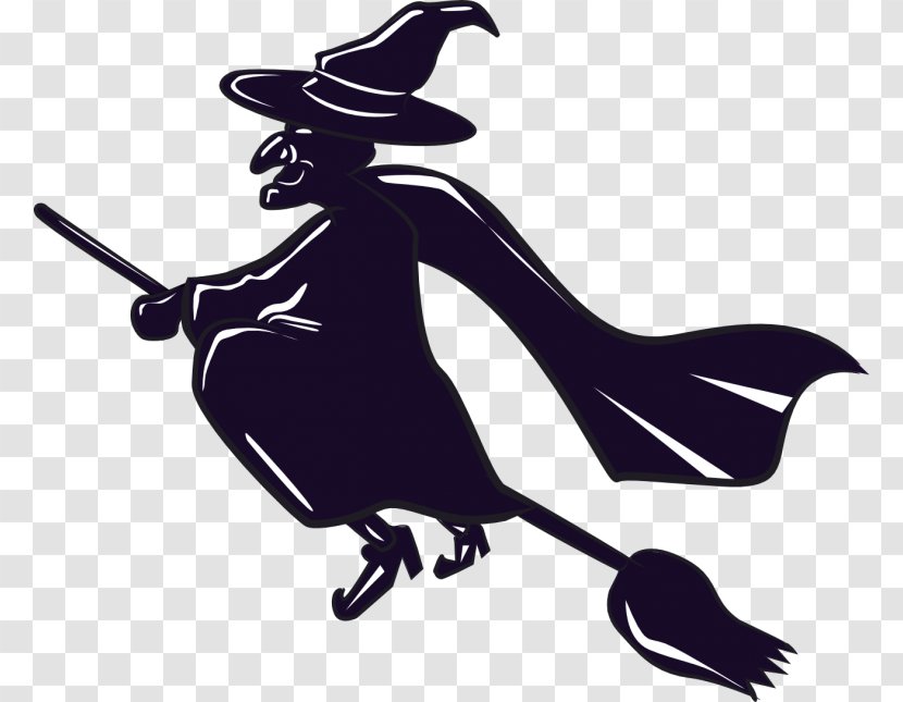 Clip Art Witch's Broom Witchcraft Openclipart - Fictional Character - Will Witch Transparent PNG