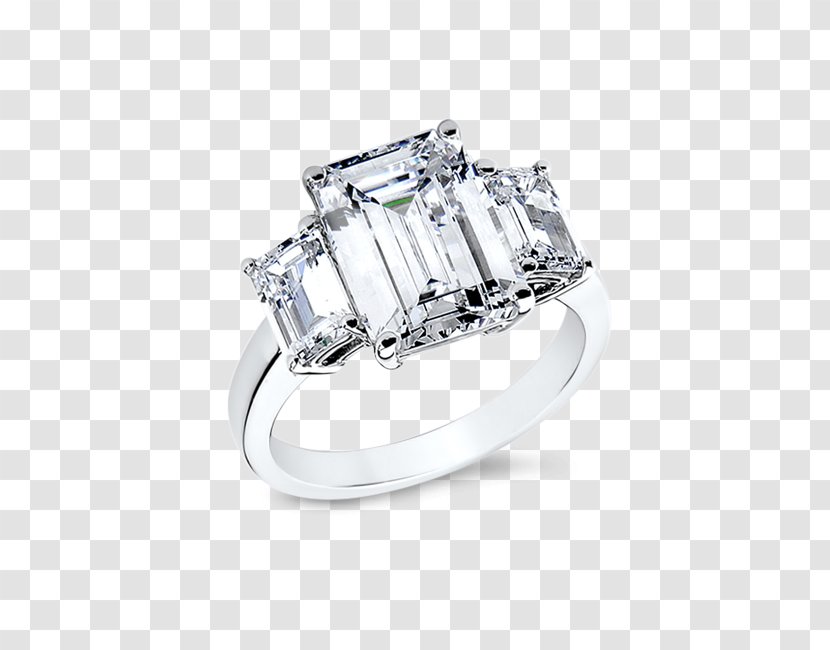Engagement Ring Carat Wedding Diamond Cut - Platinum Transparent PNG