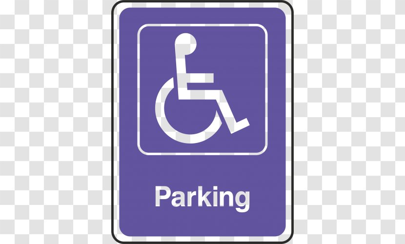 Disabled Parking Permit Disability Number Logo - Purple - Handicap Symbol Transparent PNG