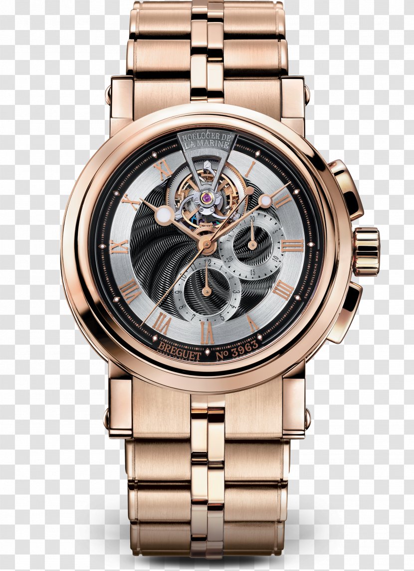 Breguet Watch Clock Complication Gold - Jewellery Transparent PNG