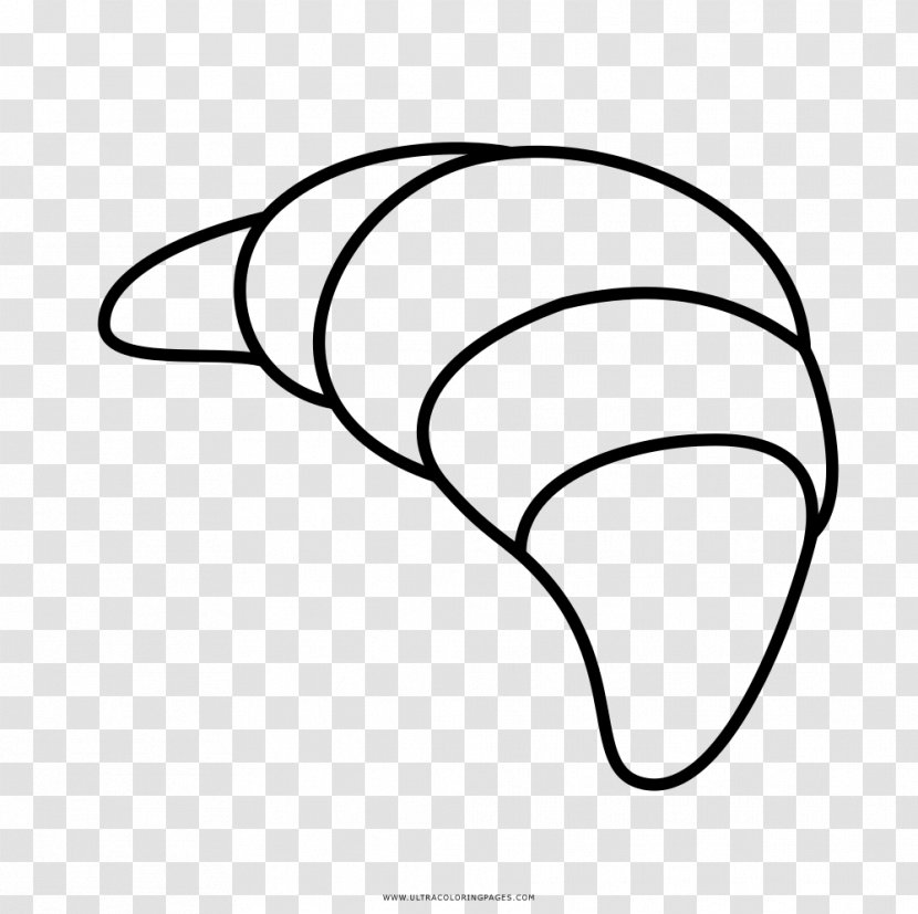 Croissant Coloring Book Drawing Bread - EASTER Transparent PNG