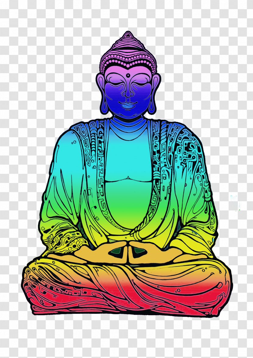 Illustration Meditation Design Clip Art Yoga - Buddhist - Buddhism Transparent PNG