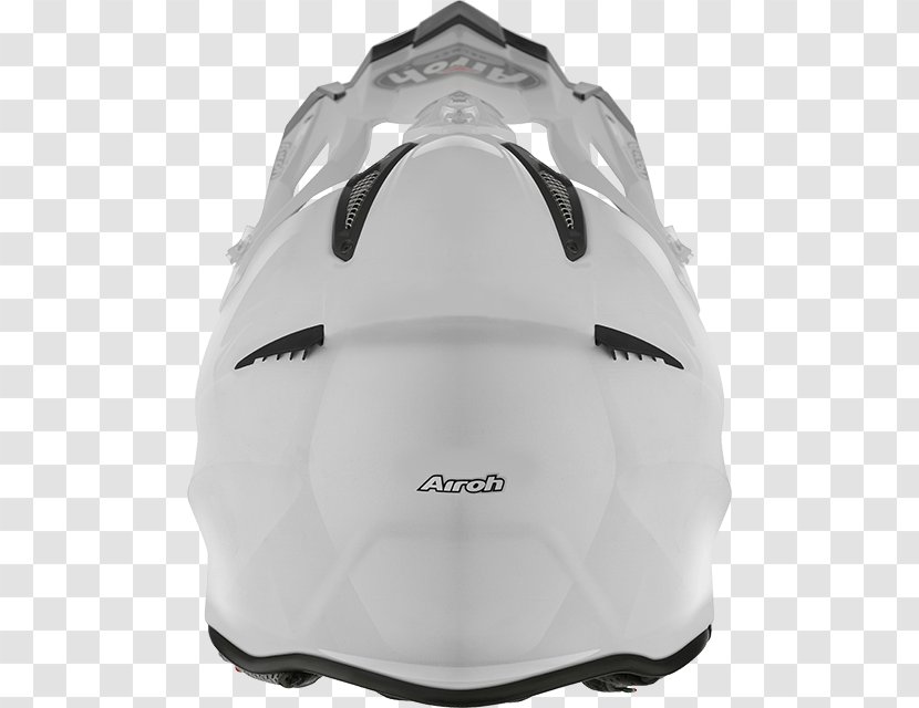 Bicycle Helmets Motorcycle AIROH White - Nolan Transparent PNG