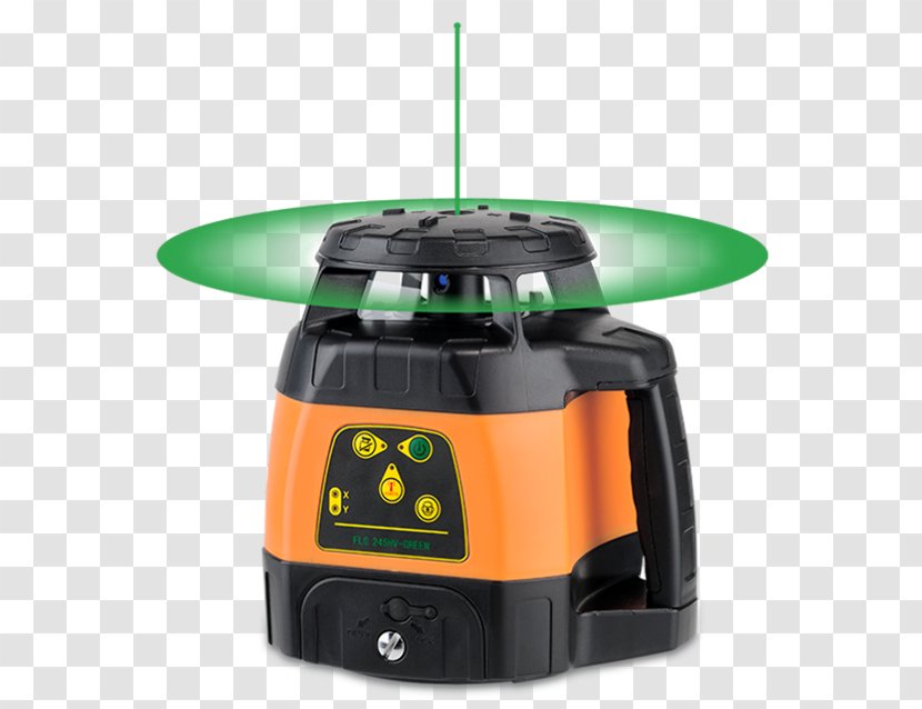 Laser Levels Geo Fennel FL Level 1000 HP Rotating FLG 245 HV GREEN & FRG 45 - Line - Hardware Transparent PNG