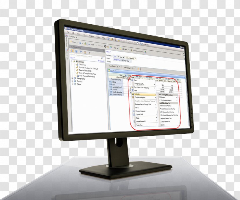 Computer Monitors SAS Institute Text Mining Information - Unstructured Data - Business Transparent PNG