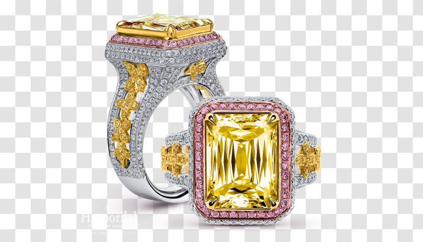Earring Jewellery Emerald Diamond - Carat - Ring Transparent PNG