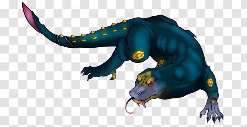 Reptile Amphibian Cartoon Fauna - Komodo Dragon Transparent PNG
