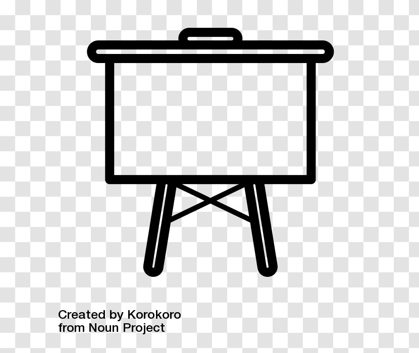 Easel Background - Communication - Rectangle Furniture Transparent PNG