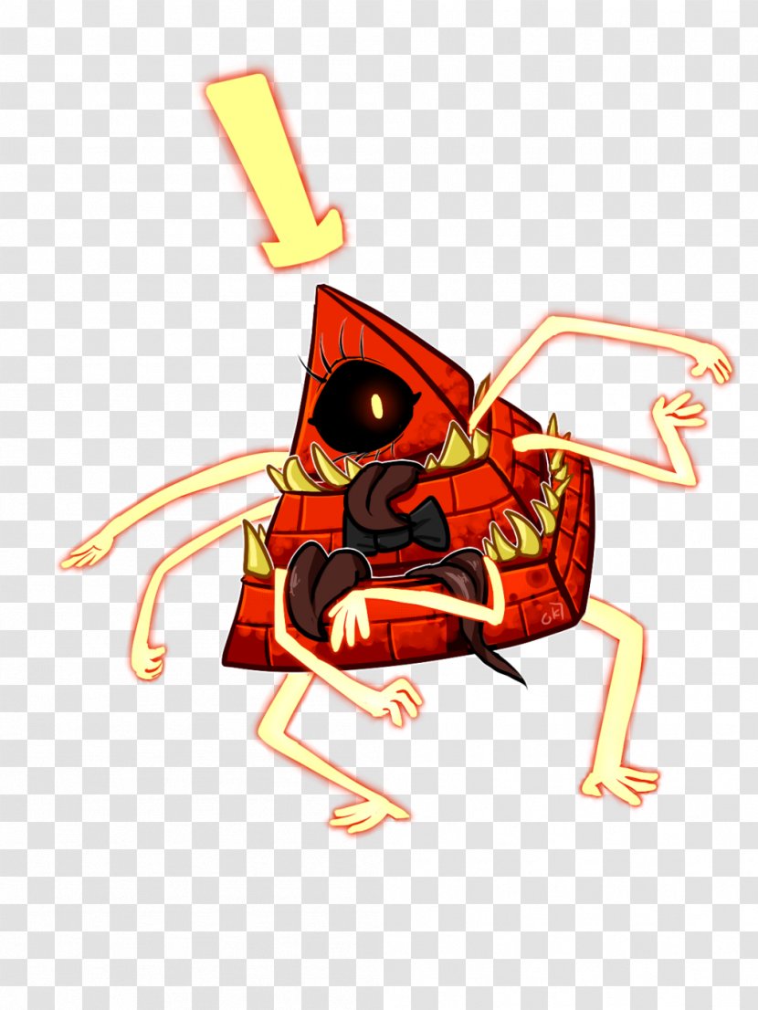 Bill Cipher Fan Art Clip - Mythical Creature Transparent PNG