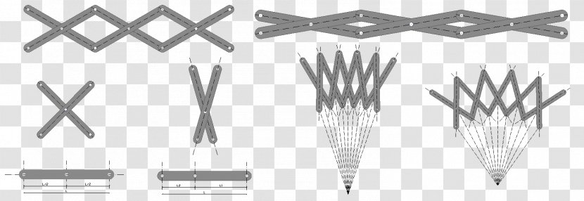 Surgical Scissors Bandage Architecture Iris - Folding Design Transparent PNG