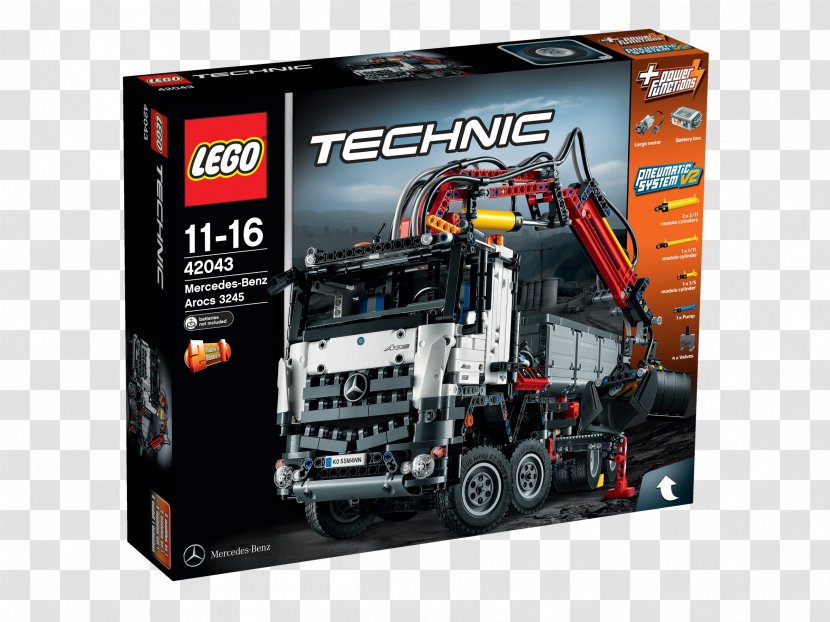 Mercedes-Benz Arocs Lego Technic Truck - Mercedesbenz - Mercedes Benz Transparent PNG