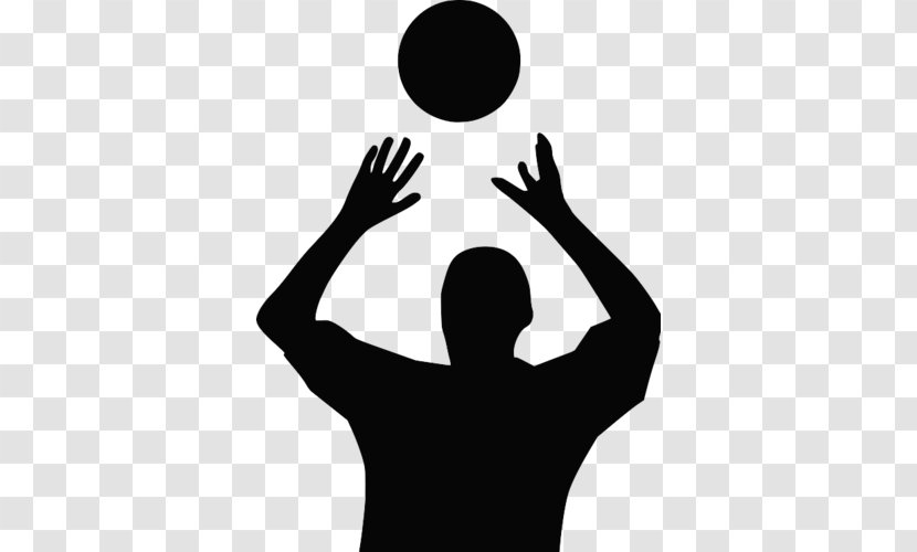 Volleyball Silhouette Clip Art - Sign Language Transparent PNG