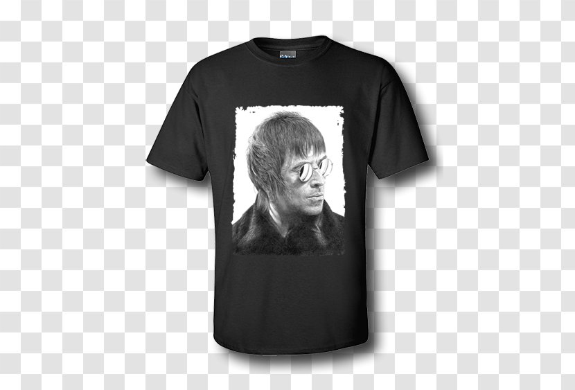 Long-sleeved T-shirt Merchandising Ruffiction - Neck - Liam Gallagher Transparent PNG