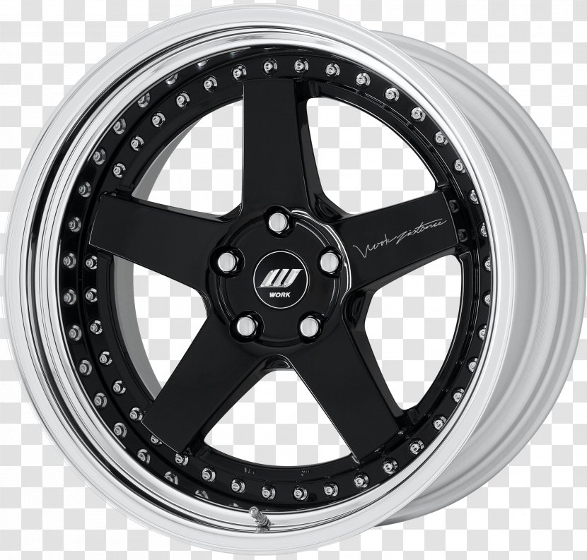 WORK Wheels Alloy Wheel VIP Style Car - Automotive Tire Transparent PNG