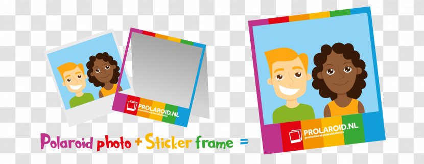 Polaroid Corporation Photographic Film Instant Camera Frame - Text - Barcodes Banner Transparent PNG