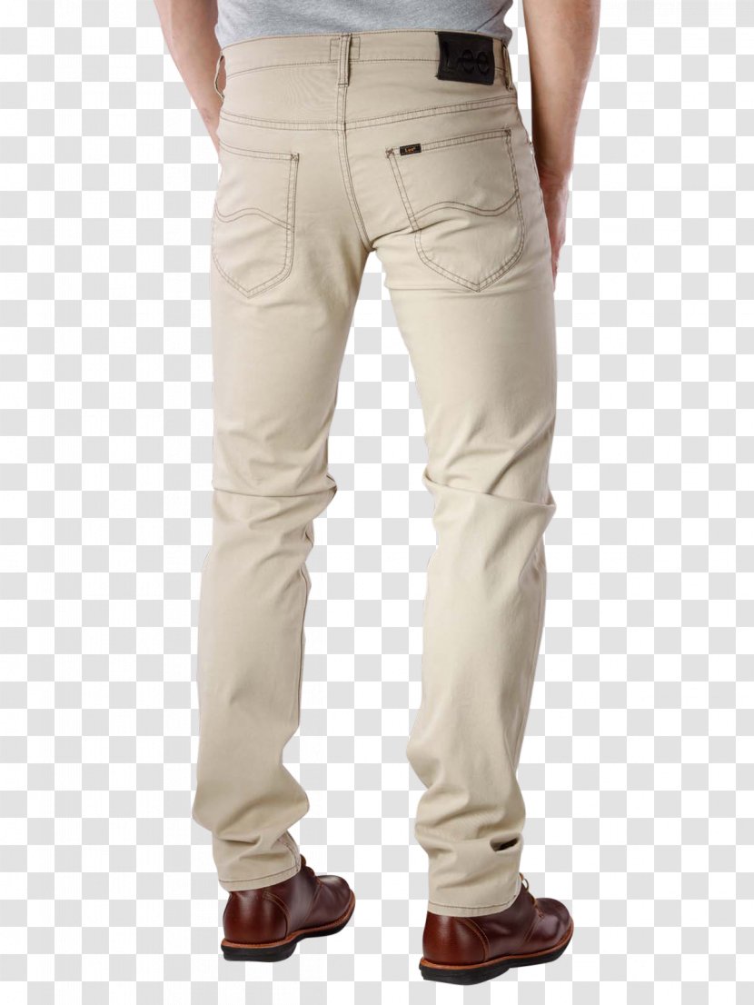 Jeans Denim Khaki Pocket Waist - Beige Trousers Transparent PNG