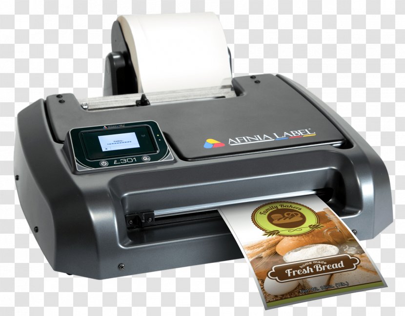 Paper Label Printer Printing - Color Transparent PNG