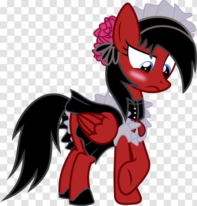 Pony Horse French Maid Costume Transparent PNG