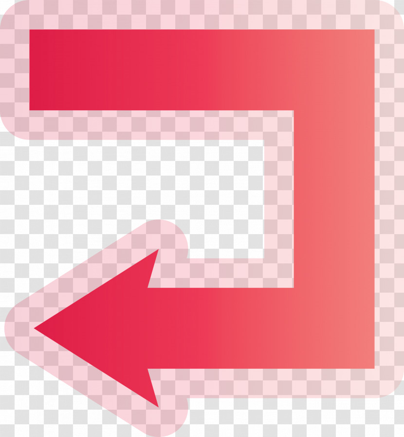 U Shaped Arrow Transparent PNG