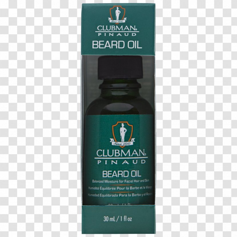 Clubman Beard Oil Moisturizer Transparent PNG