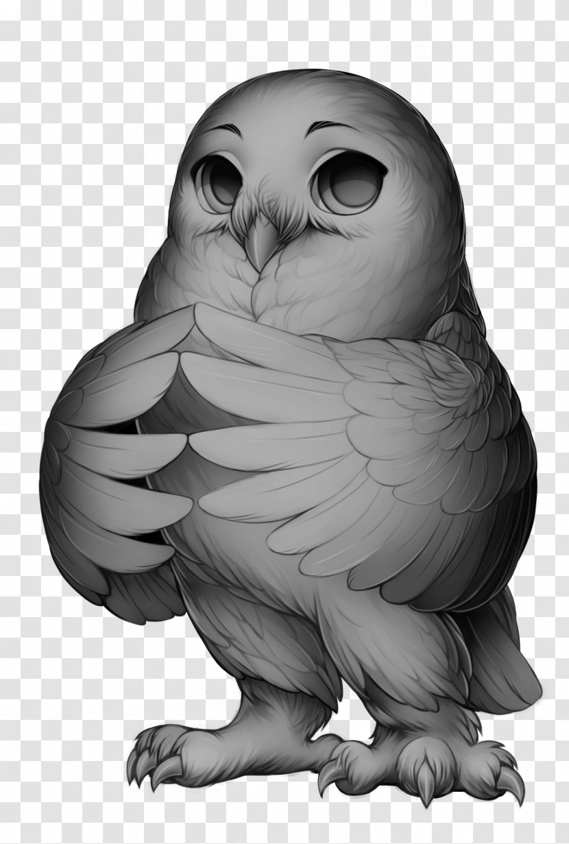 Great Horned Owl Bird Snowy Barn - Grey Transparent PNG