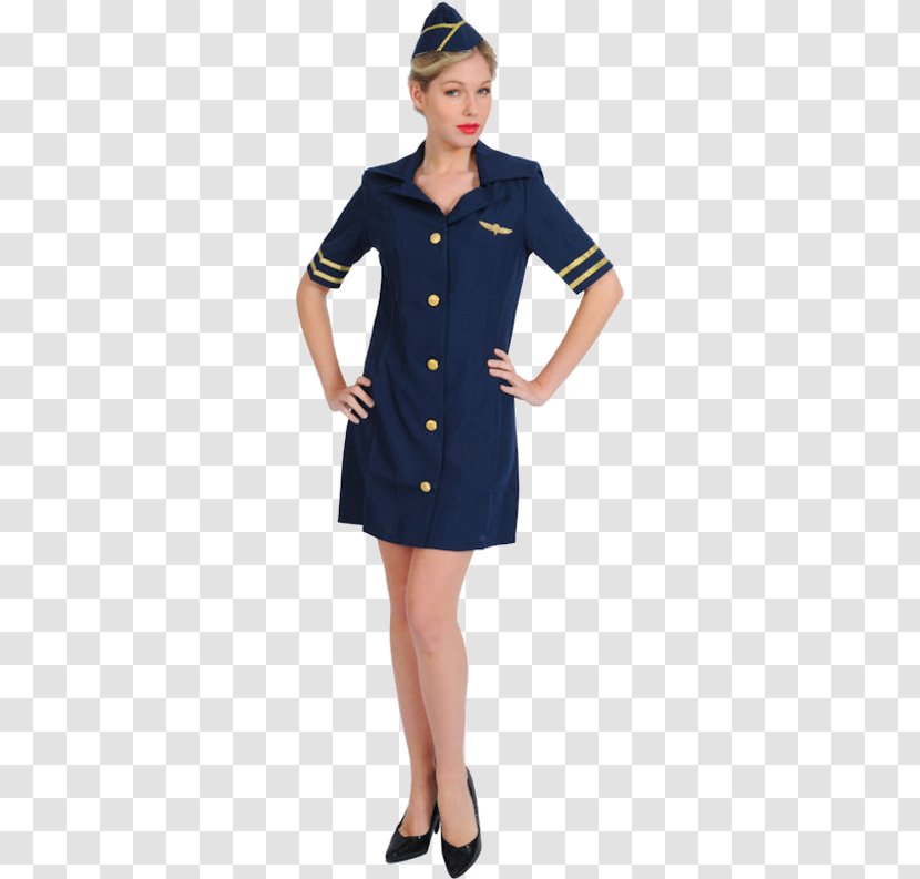 Flight Attendant Costume Party Vadodara Airline - Sleeve - Standing Transparent PNG