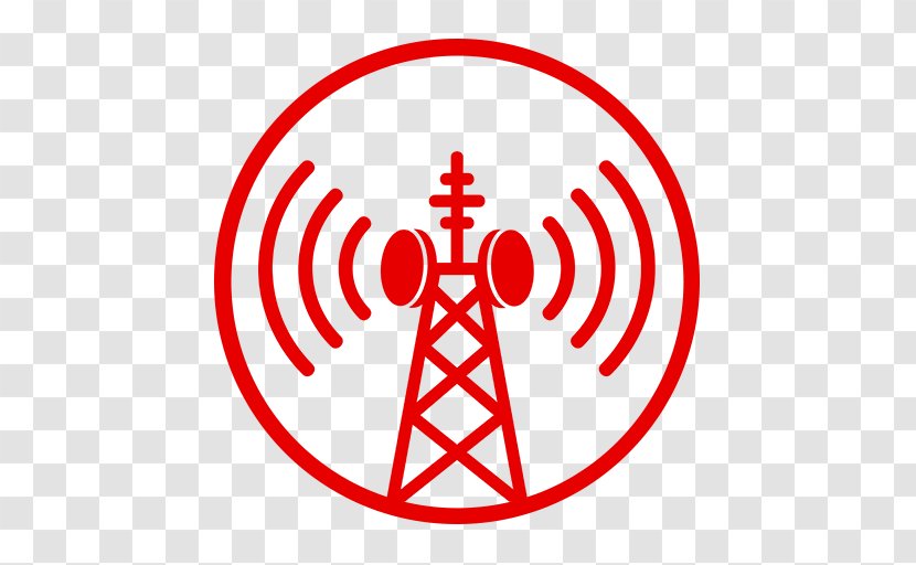 Cell Site Mobile Phones Telecommunications Tower Cellular Network - Logo - Signage Transparent PNG