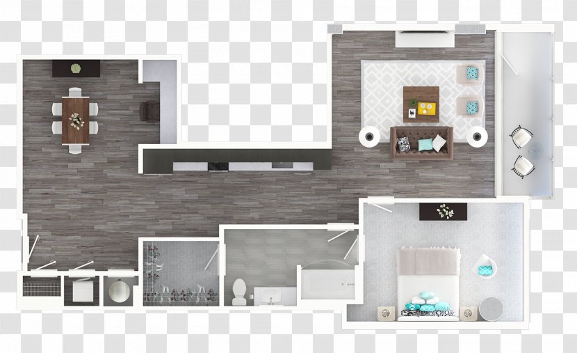 Floor Plan Living Room House Bedroom - Sitting Transparent PNG