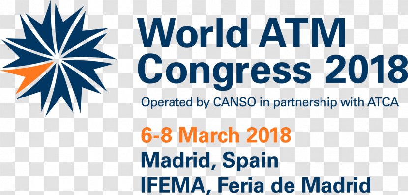 World ATM Congress Meteorological Technology Expo Category: Exhibitions Automated Teller Machine Madrid - Civil Air Navigation Services Organization - Brand Transparent PNG