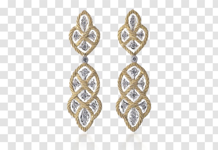 Earring Gold Jewellery Imitation Gemstones & Rhinestones Diamond Transparent PNG