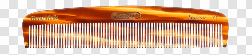 Kent Comb Hair Product Tortoiseshell - Mustache Transparent PNG