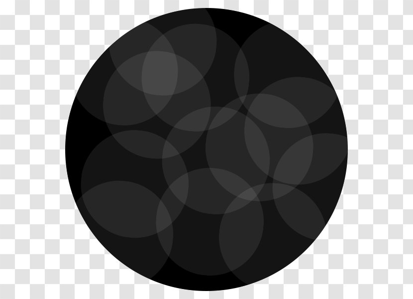 Black Product Design Pattern - Sphere - And White Transparent PNG