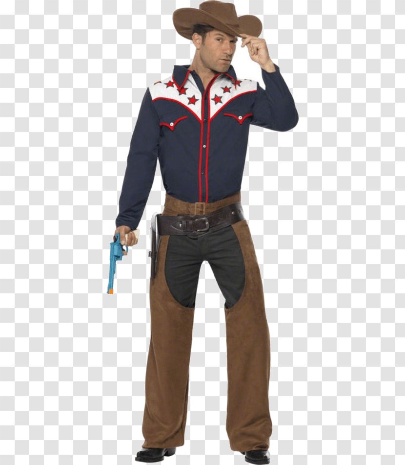 American Frontier Cowboy Costume Party Clothing Transparent PNG
