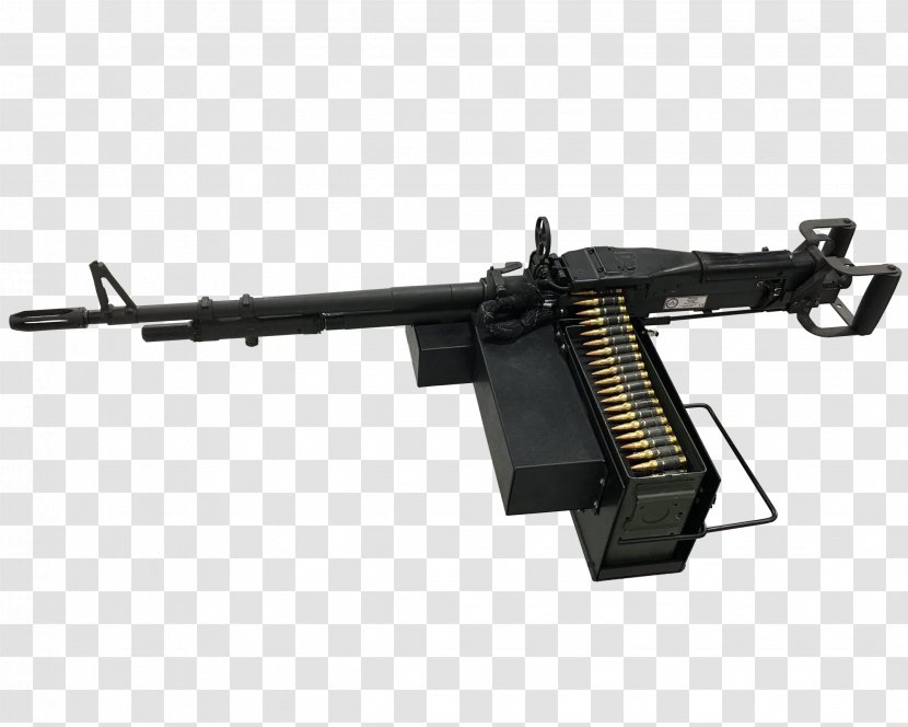 Weapon Firearm M60 Machine Gun Clip Art - Flower Transparent PNG