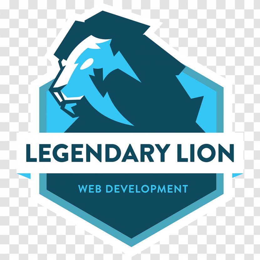 Legendary Lion Web Design Logo - Search Engine Optimization Transparent PNG