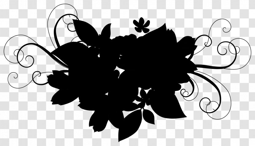 Floral Design Illustration Visual Arts Text - Art - Black Hair Transparent PNG