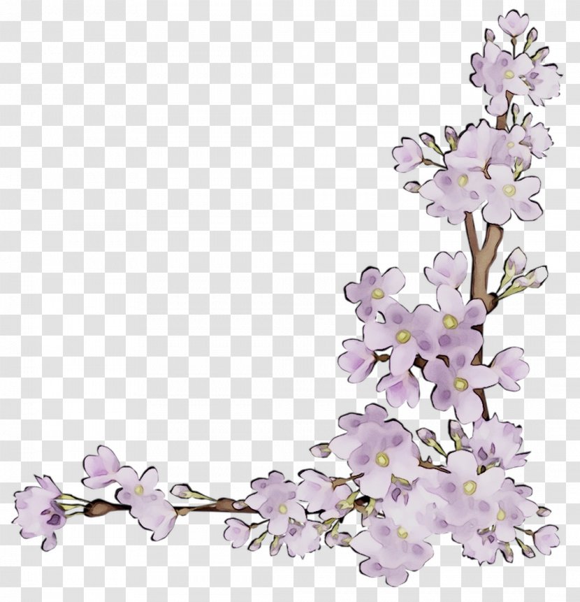 Floral Design Cut Flowers ST.AU.150 MIN.V.UNC.NR AD Lilac - Cherry Blossom - Purple Transparent PNG