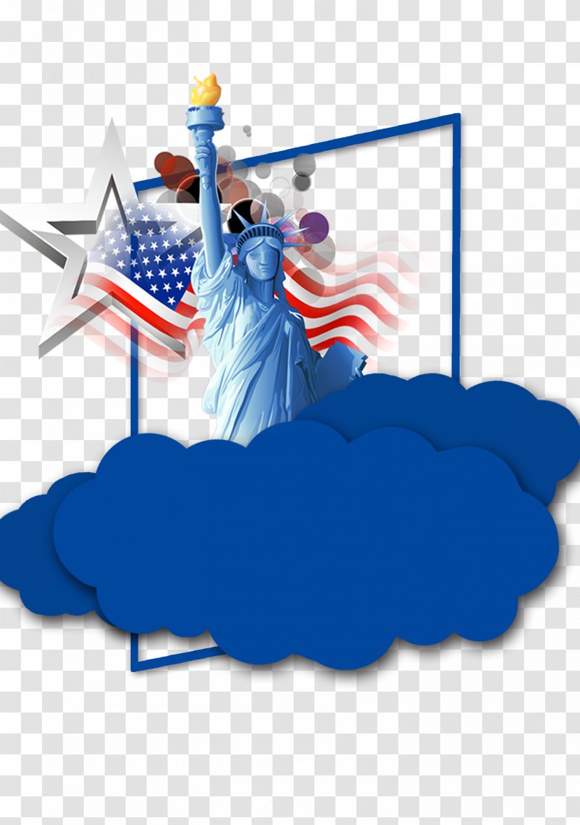 Statue Of Liberty Flag The United States Image - Lectures Transparent PNG