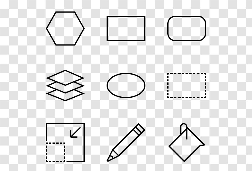 Triangle Geometric Shape Geometry Square - Diagram - Shapes Transparent PNG
