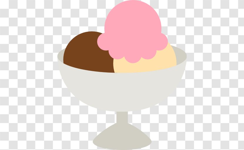 Chocolate Ice Cream Emoji Sundae - Frozen Dessert - CREAM Transparent PNG
