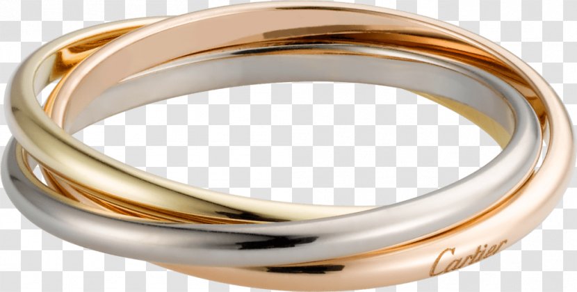 Cartier Ring Jewellery Colored Gold - Material Transparent PNG