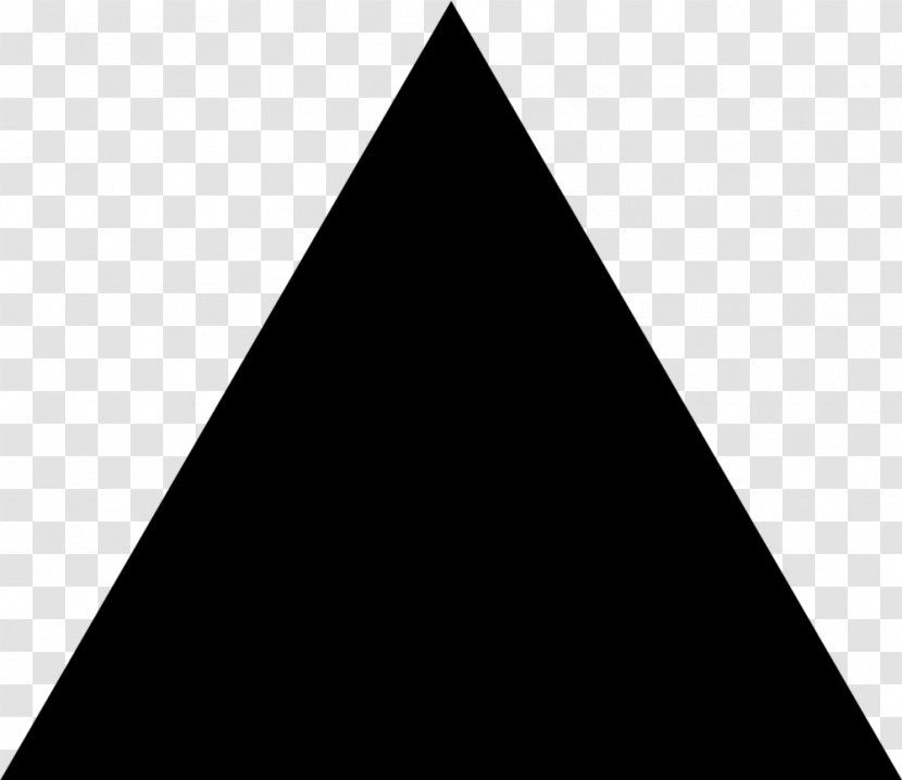 Black Triangle Arrow Clip Art - Symbol Transparent PNG