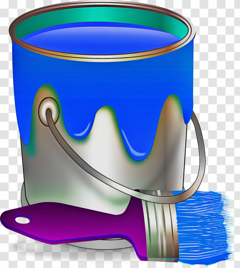 Cobalt Blue / M Cobalt Blue / M Plastic Cylinder Purple Transparent PNG
