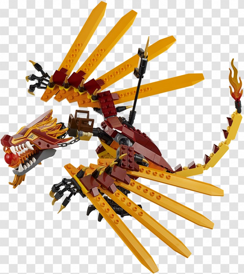 Lloyd Garmadon Lego Ninjago Minifigure Toy - Masters Of Spinjitzu - Fire Dragon Images Transparent PNG