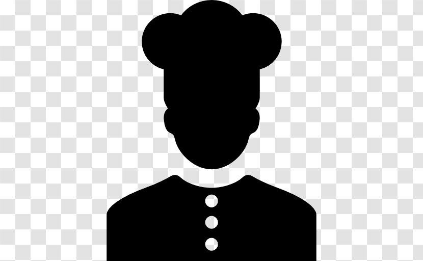 Cocinero - Head - Black Transparent PNG